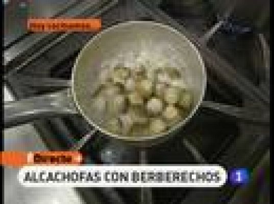 RTVE Cocina - Alcachofas con berberechos