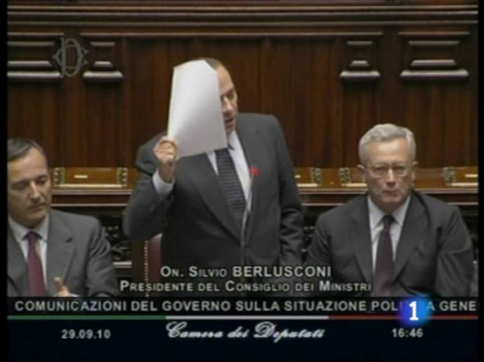 Sin programa: Berlusconi supera la votación | RTVE Play