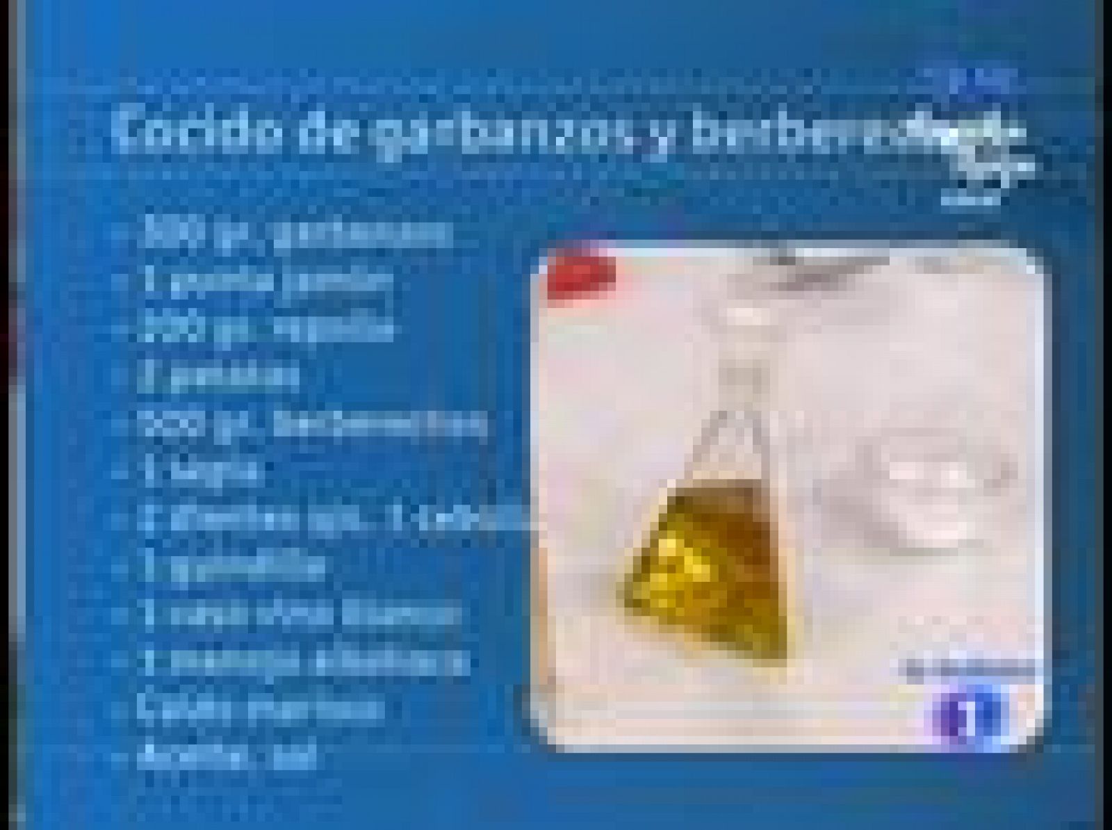 Saber cocinar - Cocido de garbanzos y berberechos en salsa - RTVE Cocina | Ver