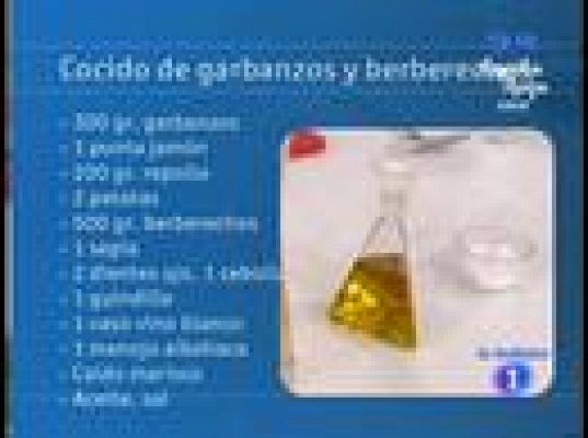 RTVE Cocina - Cocido de garbanzos y berberechos