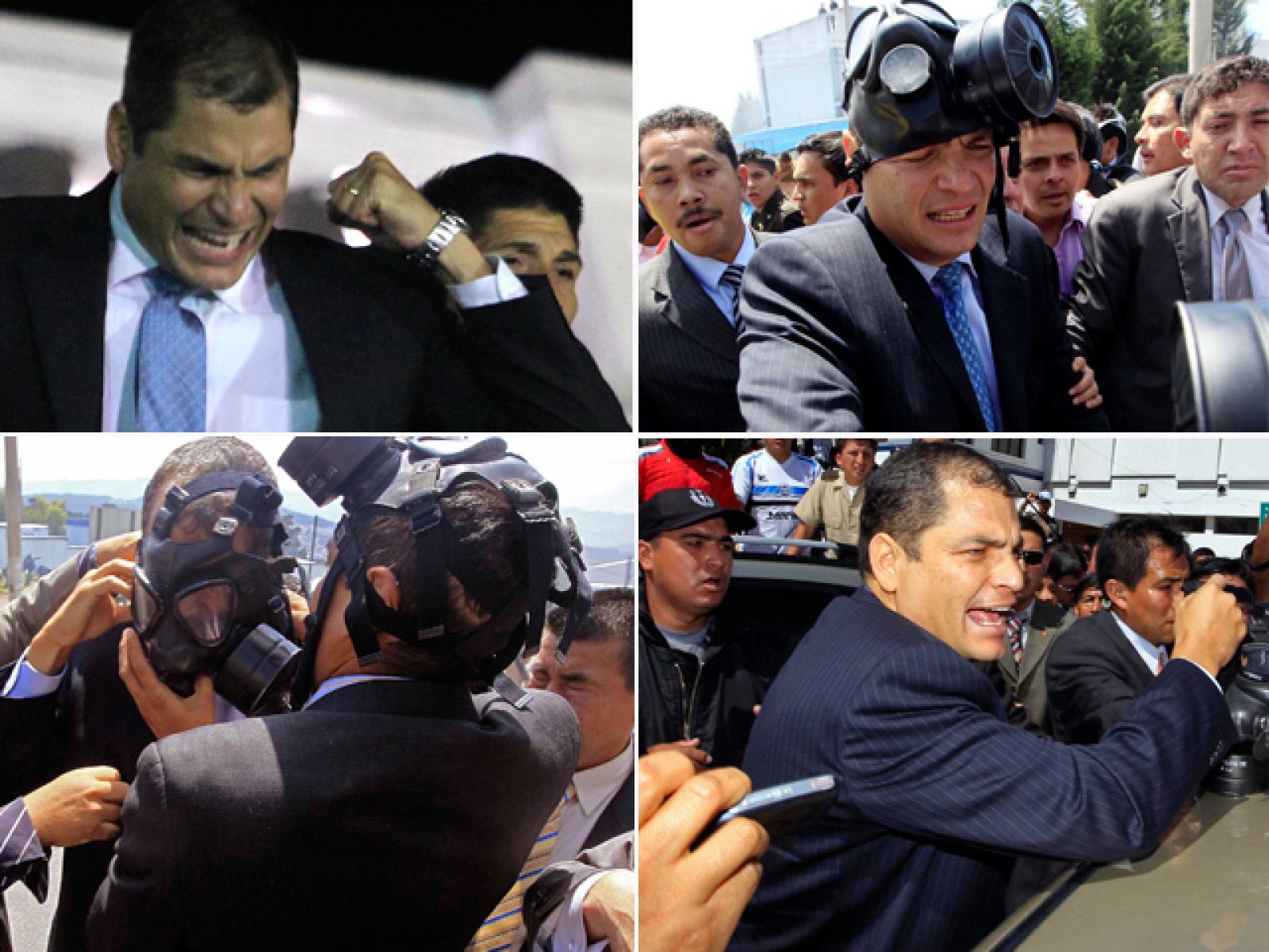   Primeras declaraciones de Correo tras ser liberado en medio de un tiroteo con los policías