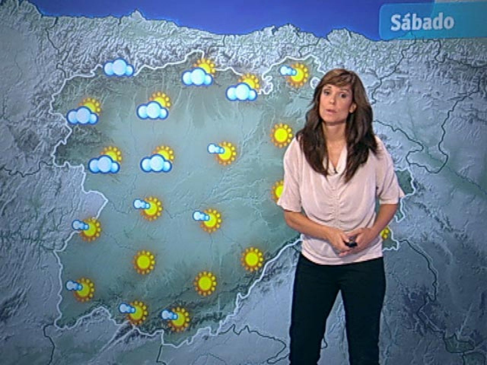 El Tiempo - Lluvias en Galicia y en el oeste de la Península - 01/10/10 - El tiempo | Ver