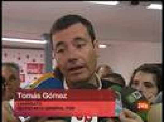 Gómez vota en Parla