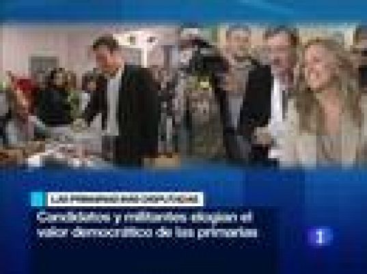 Telediario 1 - Telediario en 4' - 03/10/10