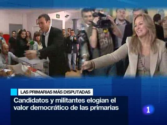 Telediario 1 - Telediario fin de semana - 03/10/10