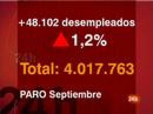  - El paro sube en septiembre