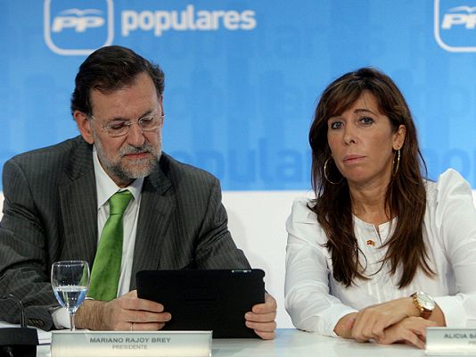  - Rajoy no habla de Zapatero y Gómez