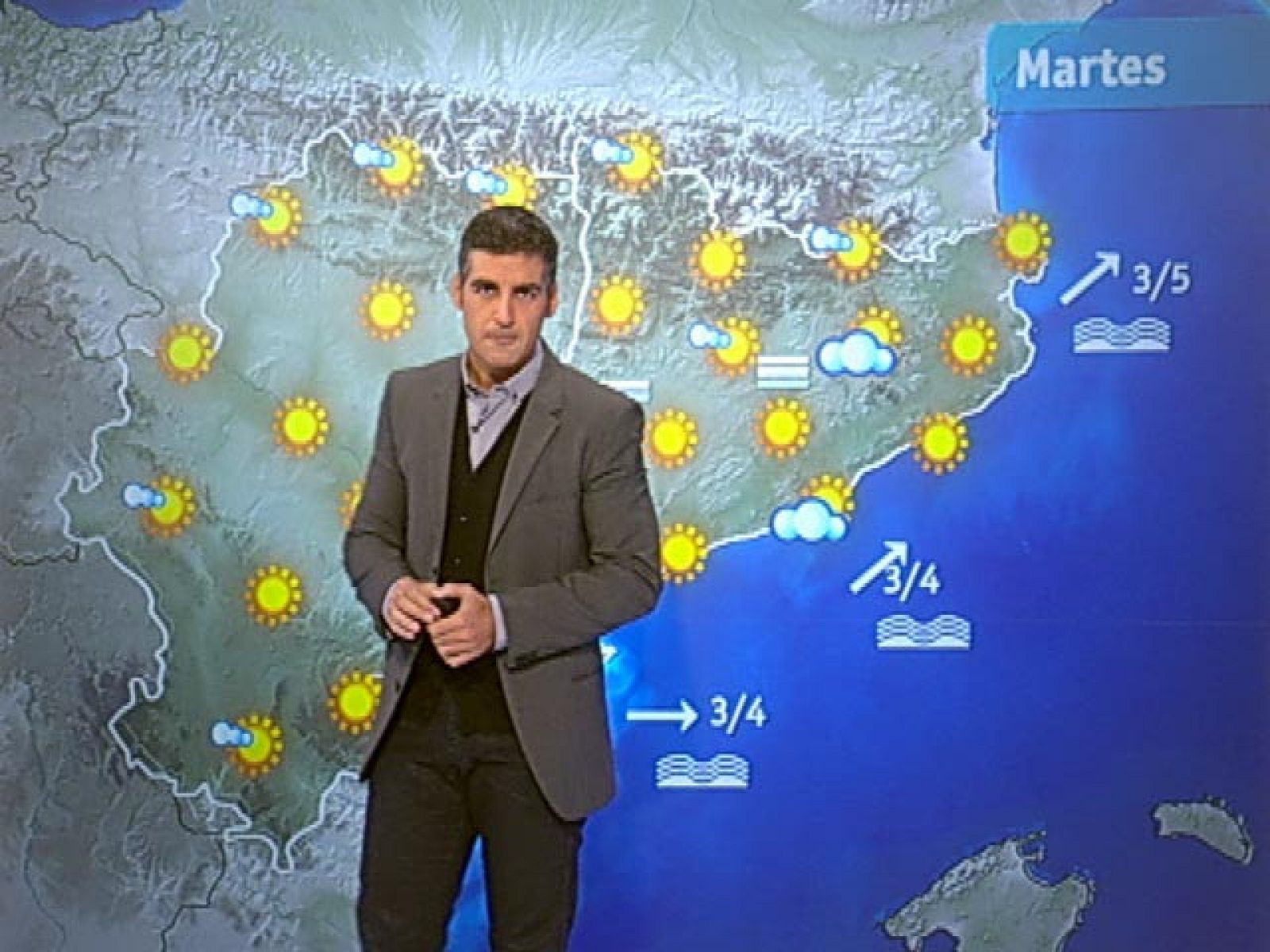 El Tiempo - Lluvias en el norte de la Península - 04/10/10 - El tiempo | Ver