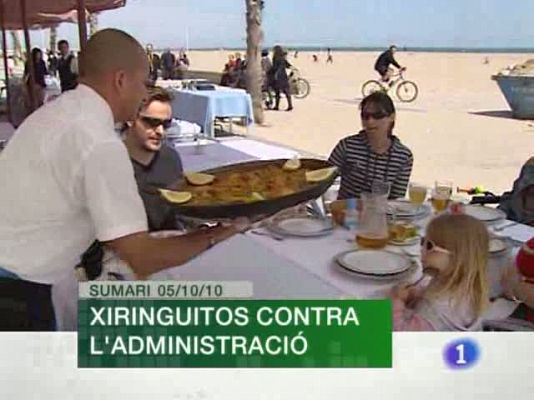 L'informatiu - Comunitat Valenciana - L'Informatiu (05/10/10)