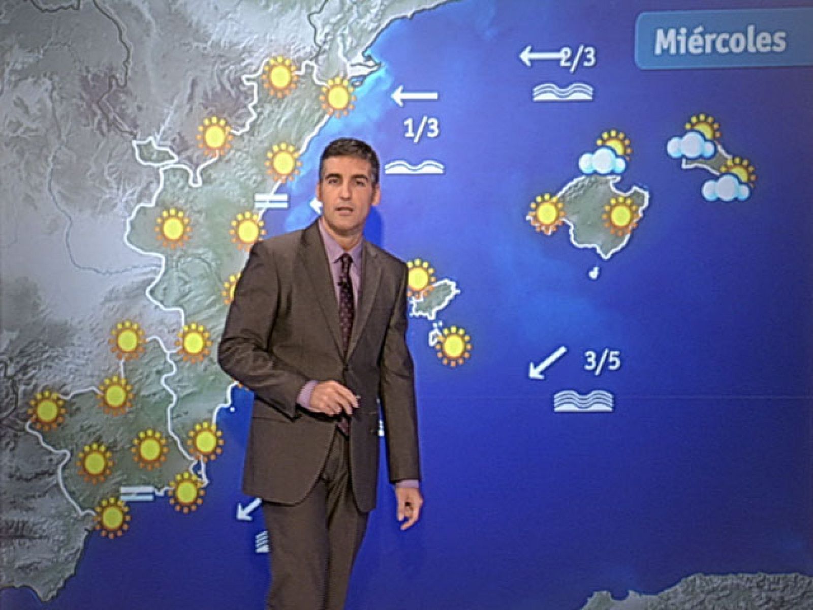 El Tiempo - Nuboso en el tercio norte de la Península - 05/10/10 - El tiempo | Ver