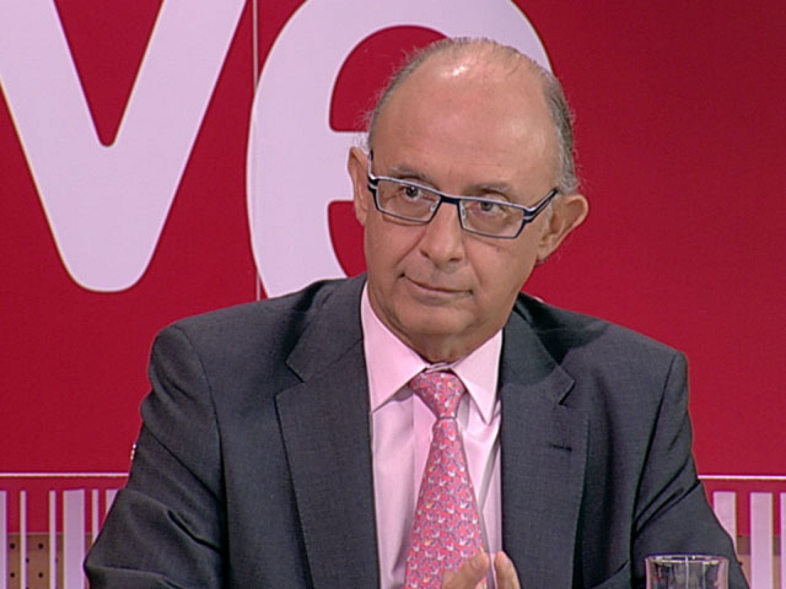 La tarde en 24h- Cristóbal Montoro: "El problema de España es el déficit del Estado, de la administración central" | Ver