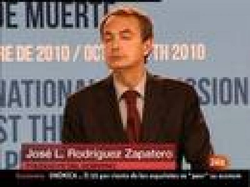 Zapatero pide una moratoria de la pena de muerte en 2015