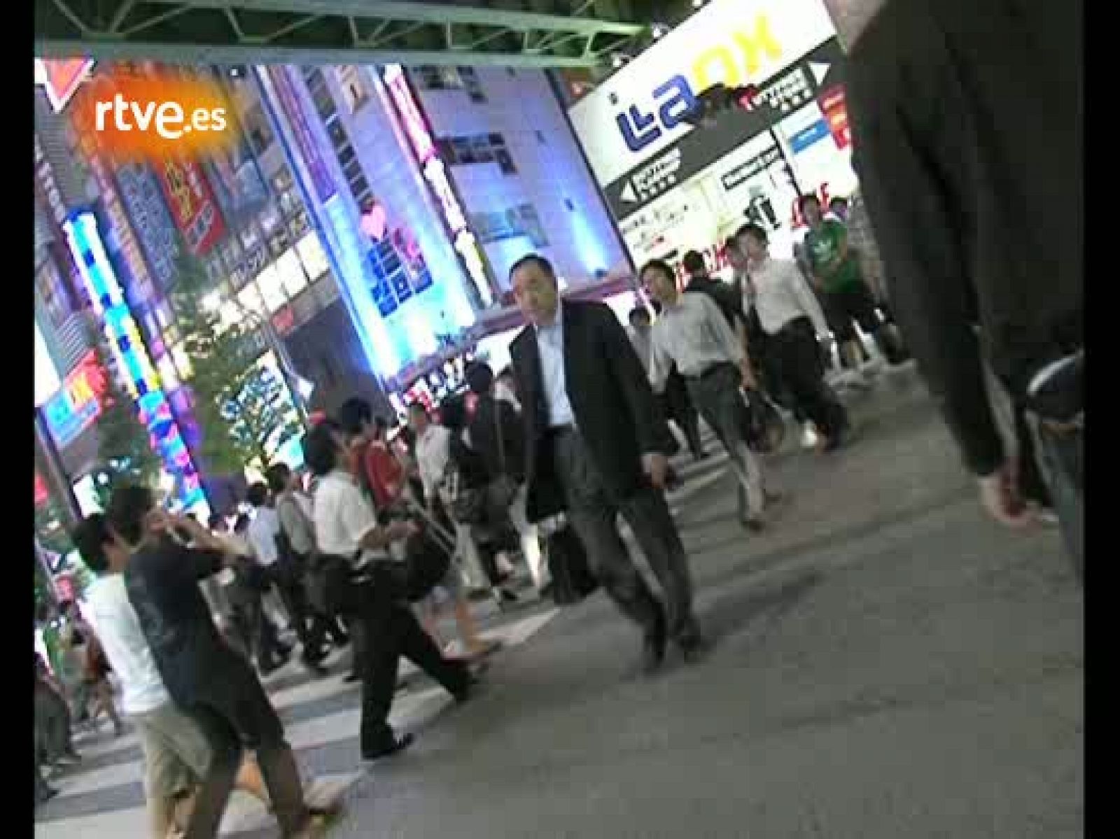 Uso del móvil en Tokio