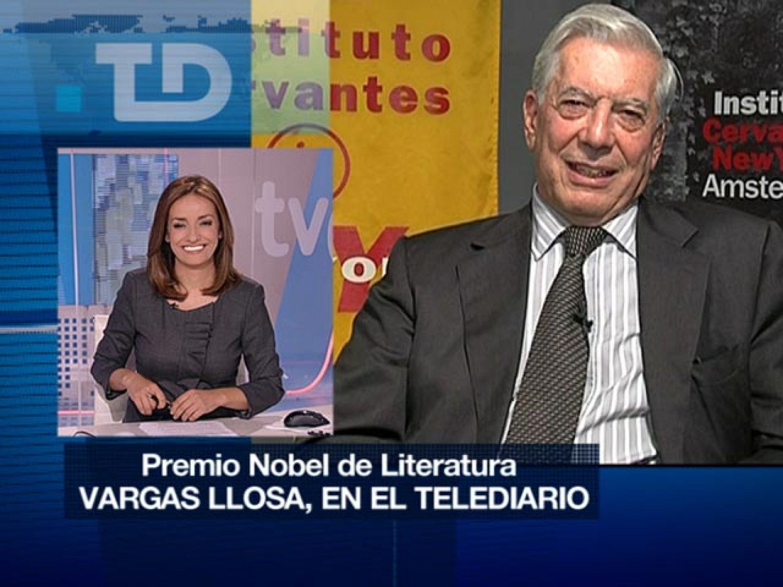 Sin programa: TD - Vargas Llosa y su reacción al Premio Nobel | RTVE Play