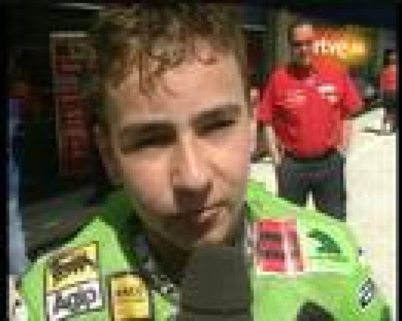 Ángel Nieto fue quien entrevistó a Jorge Lorenzo en su primera carrera de 125cc. Fue en 2002, con quince años recién cumplidos.