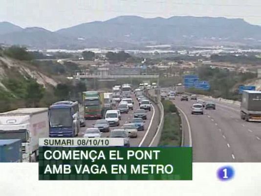 L'informatiu - Comunitat Valenciana - L'Informatiu (08/10/10)