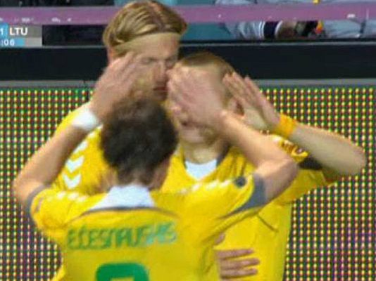 Eurocopa - Sernas empata para Lituania 1-1