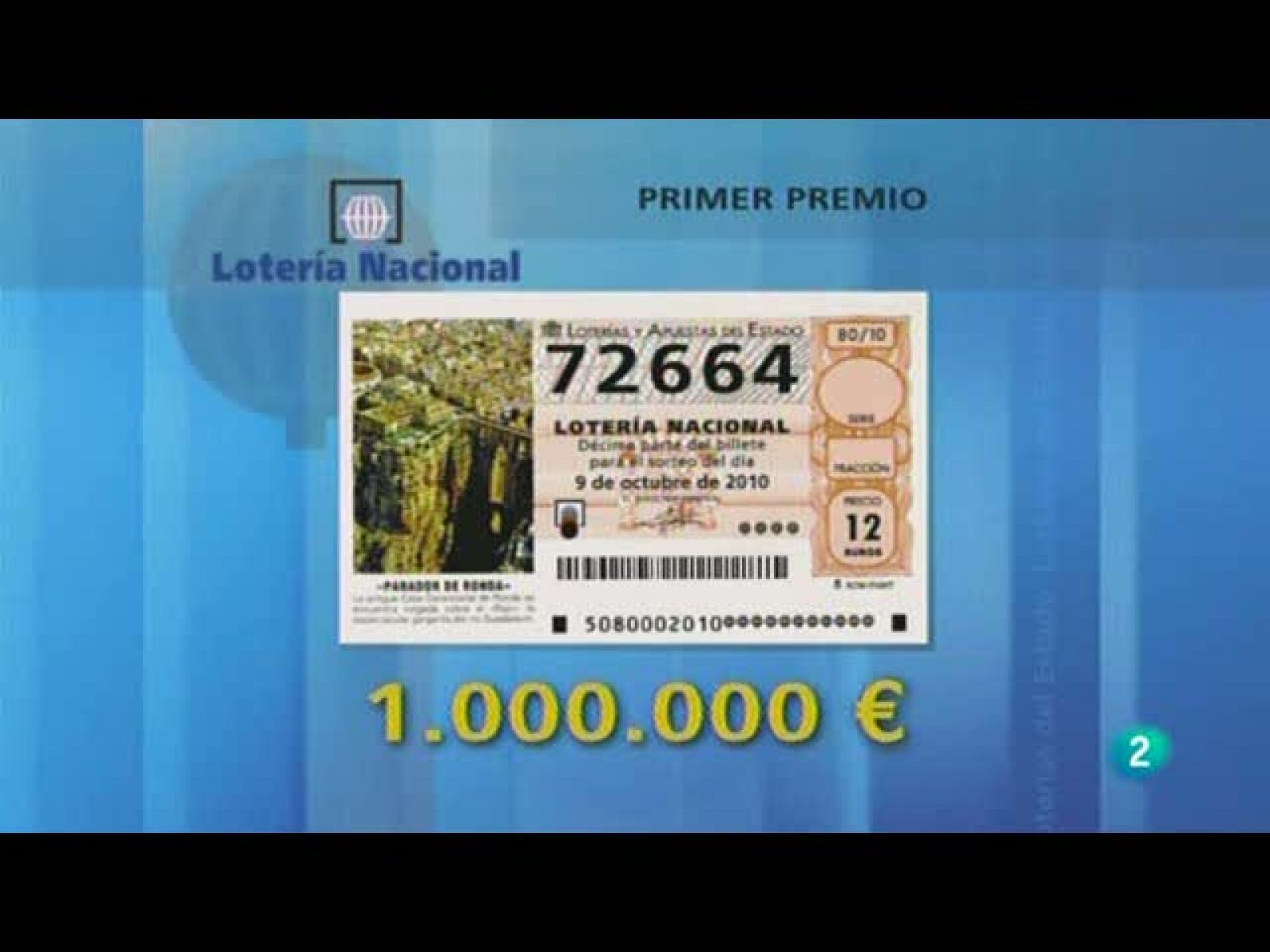Lotería Diaria (09/10/10)