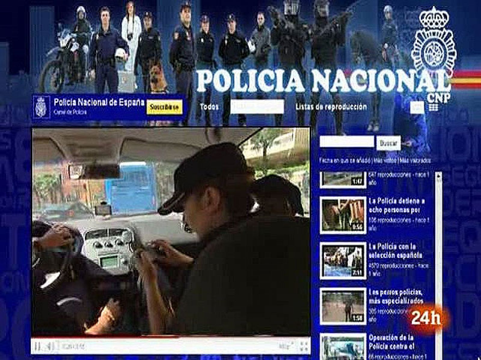 Camara Abierta 2 0 Twitter Policia Nacional La Nina Repelente Y Youtube Play Rtve Es