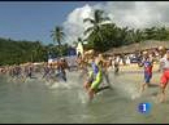 Telediario 1 - Gómez Noya sigue en racha