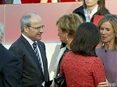Encuestro de políticos en el 12 de Octubre