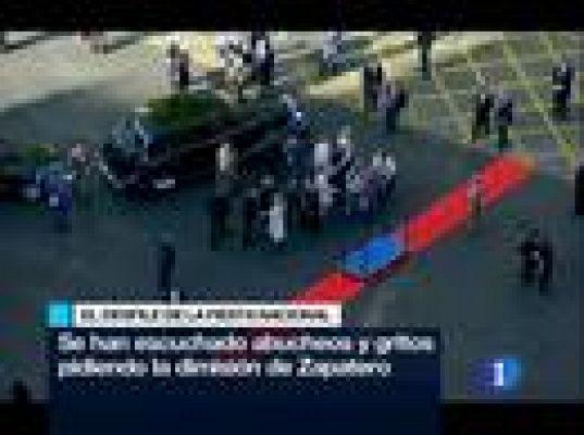 Telediario 1 - Telediario en 4' - 12/10/10