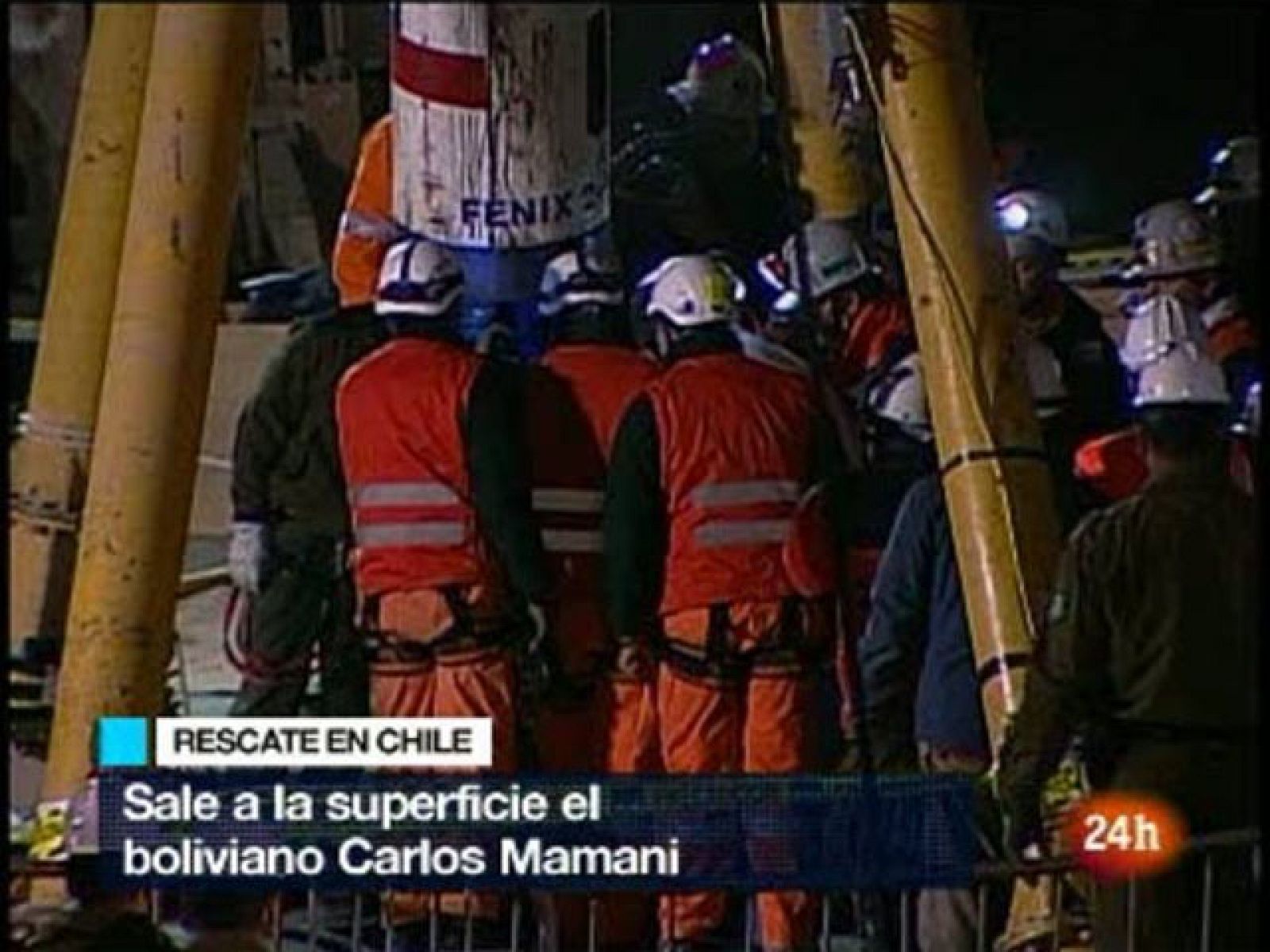 Ya está fuera de la mina el cuarto minero, Carlos Mamani