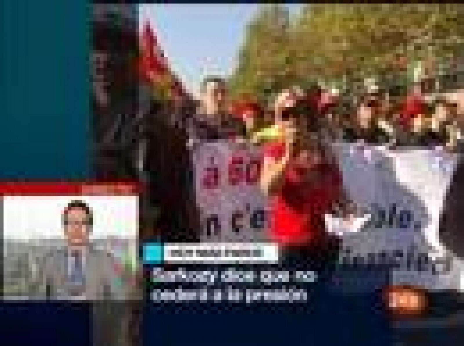 Paros indefinidos en Francia tras la huelga general | Ver