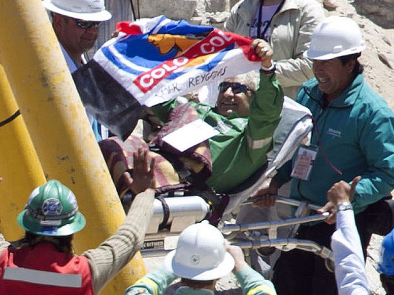 Emocionante rescate de los mineros