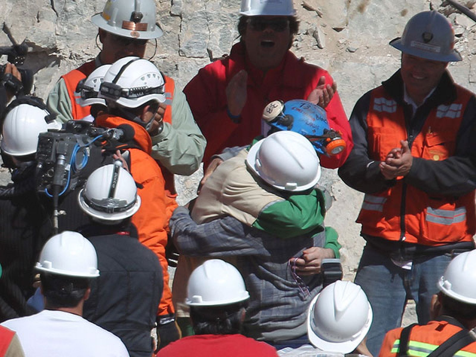 El minero Carlos Barrios sale en decimotercer lugar