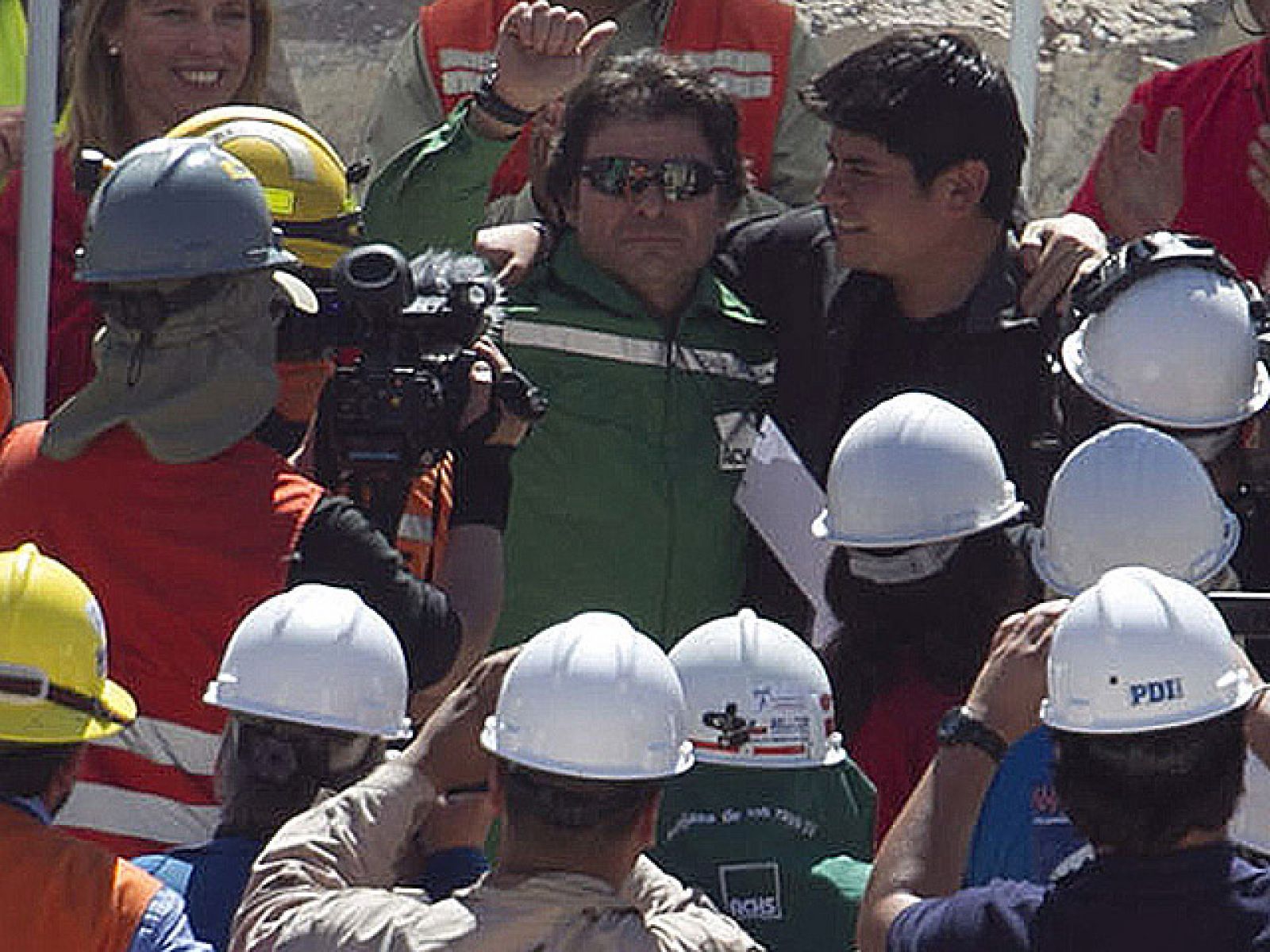 Así ha sido el rescate de los primeros quince mineros atrapados en San José