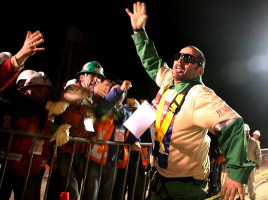  - Los mineros en buen estado de salud