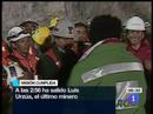 Telediario 1 - Telediario en 4' - 14/10/10