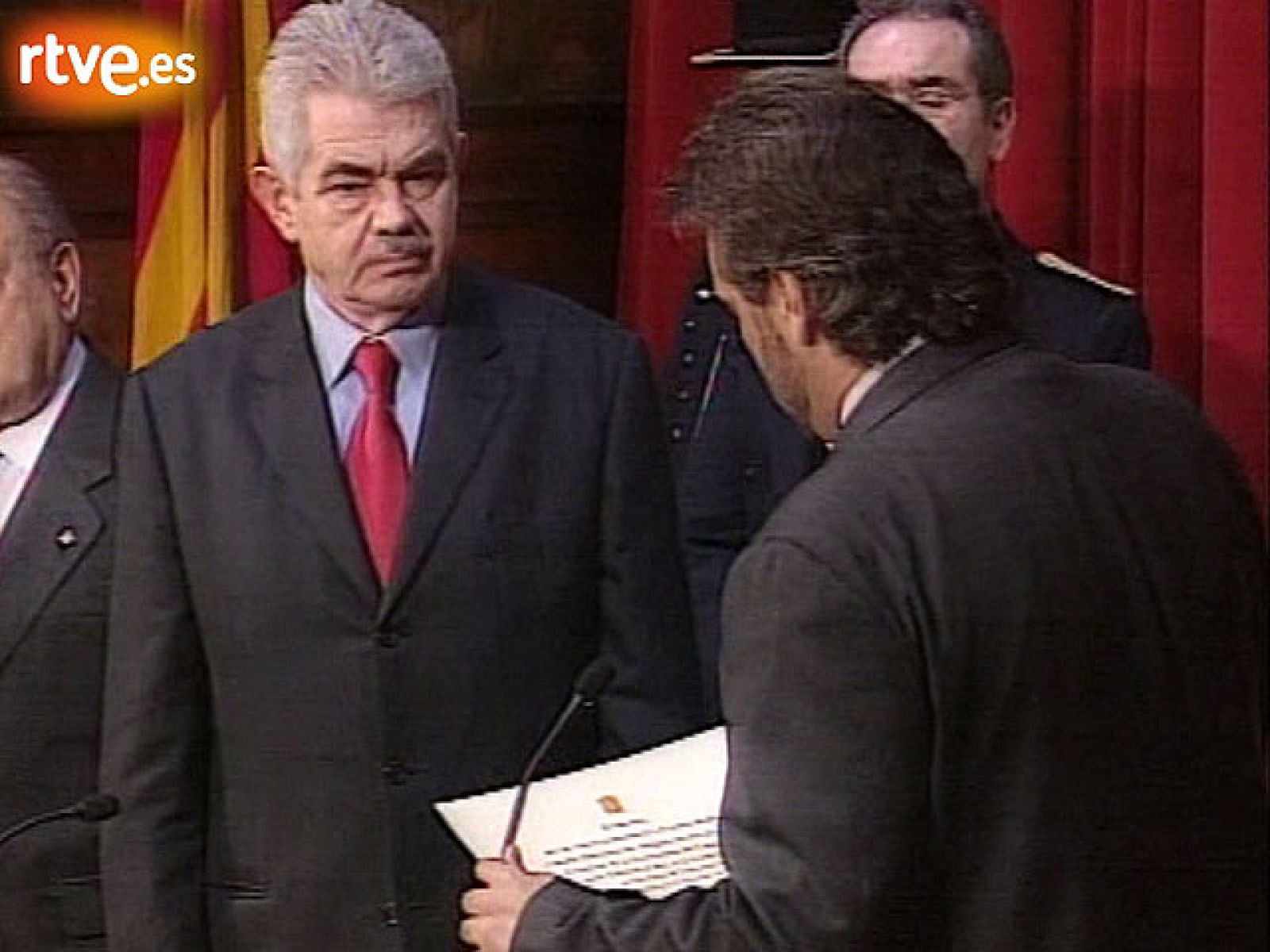 Pasqual Maragall se convierte en presidente de la Generalitat