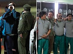 Tres de los mineros rescatados reciben el alta médica