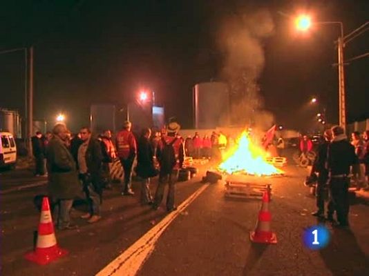  - Refinerías francesas, paradas