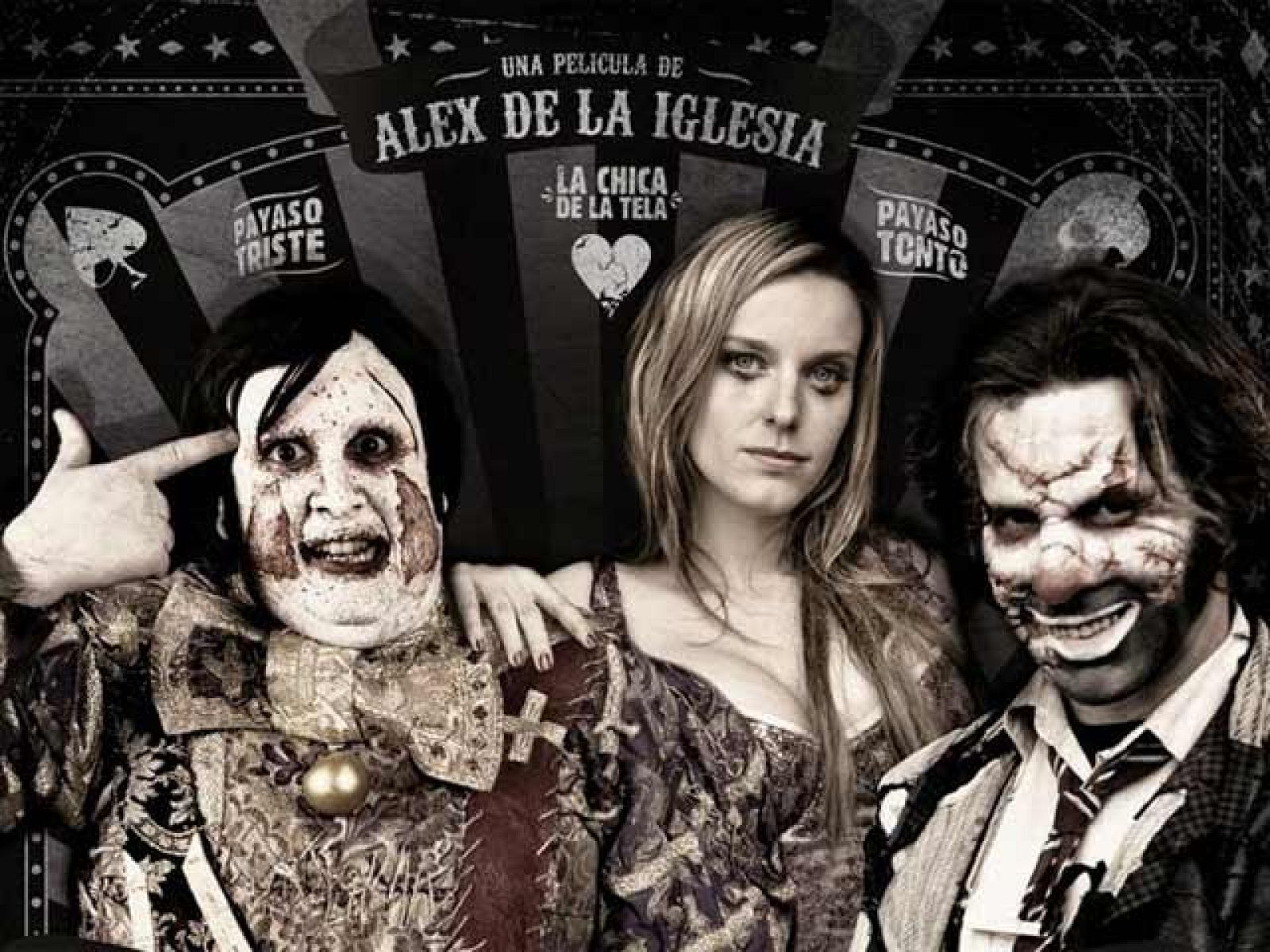 Téaser tráiler de 'Balada triste de trompeta', ganadora de dos premios en Venecia, León de Plata a mejor director y León de Plata a mejor guión. Los protagonistas de la película de Álex de la Iglesia son los miembros de un circo español que intenta seguir adelante pese a la inquietud provocada por el estallido de la Guerra Civil. En este contexto tiene lugar un triángulo amoroso entre dos payasos -Sergio (Antonio de la Torre) y Javier (Carlos Areces)- y una trapecista llamada Natalia (Carolina Bang). Tras una serie de peripecias en tiempos difíciles, los años pasarán rápidamente hasta llegar a la década de los setenta, cuando la historia volverá a cobrar fuerza.