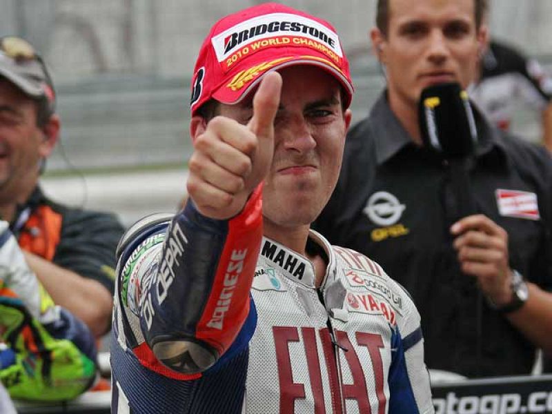 Así fue el 10/10/2010, el día en el que Jorge Lorenzo consiguió su primer título de MotoGP.