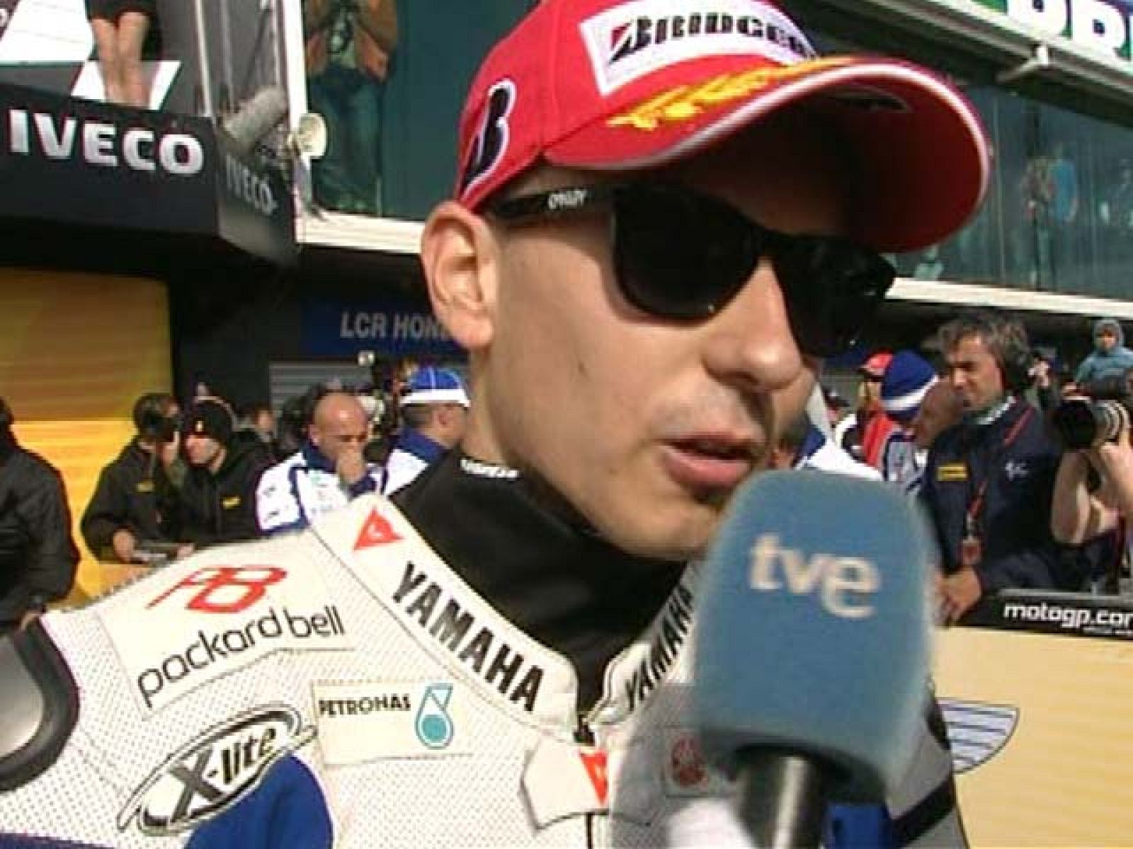 Jorge Lorenzo, segundo en la carrera del GP de Australia, ha querido felicitar a Casey Stoner, que ha logrado su cuarta victoria consecutiva en Phillip Island