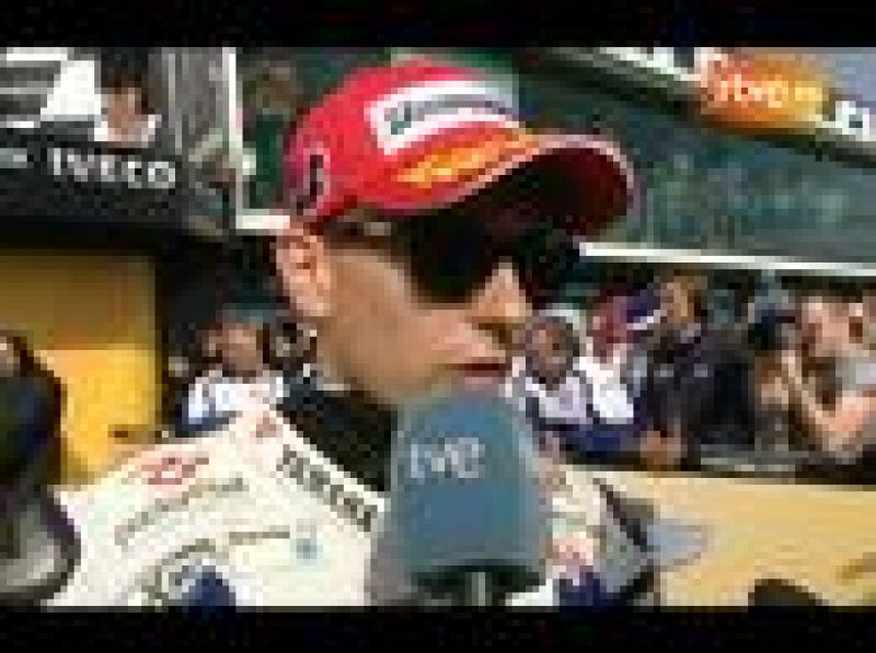 Jorge Lorenzo, segundo en la carrera del GP de Australia, ha querido felicitar a Casey Stoner, que ha logrado su cuarta victoria consecutiva en Phillip Island