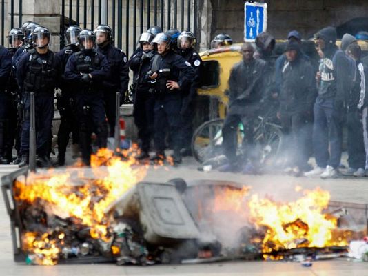 Aumentan las protestas en Francia