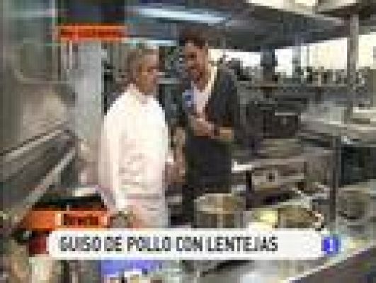 RTVE Cocina - Guiso de pollo con lentejas