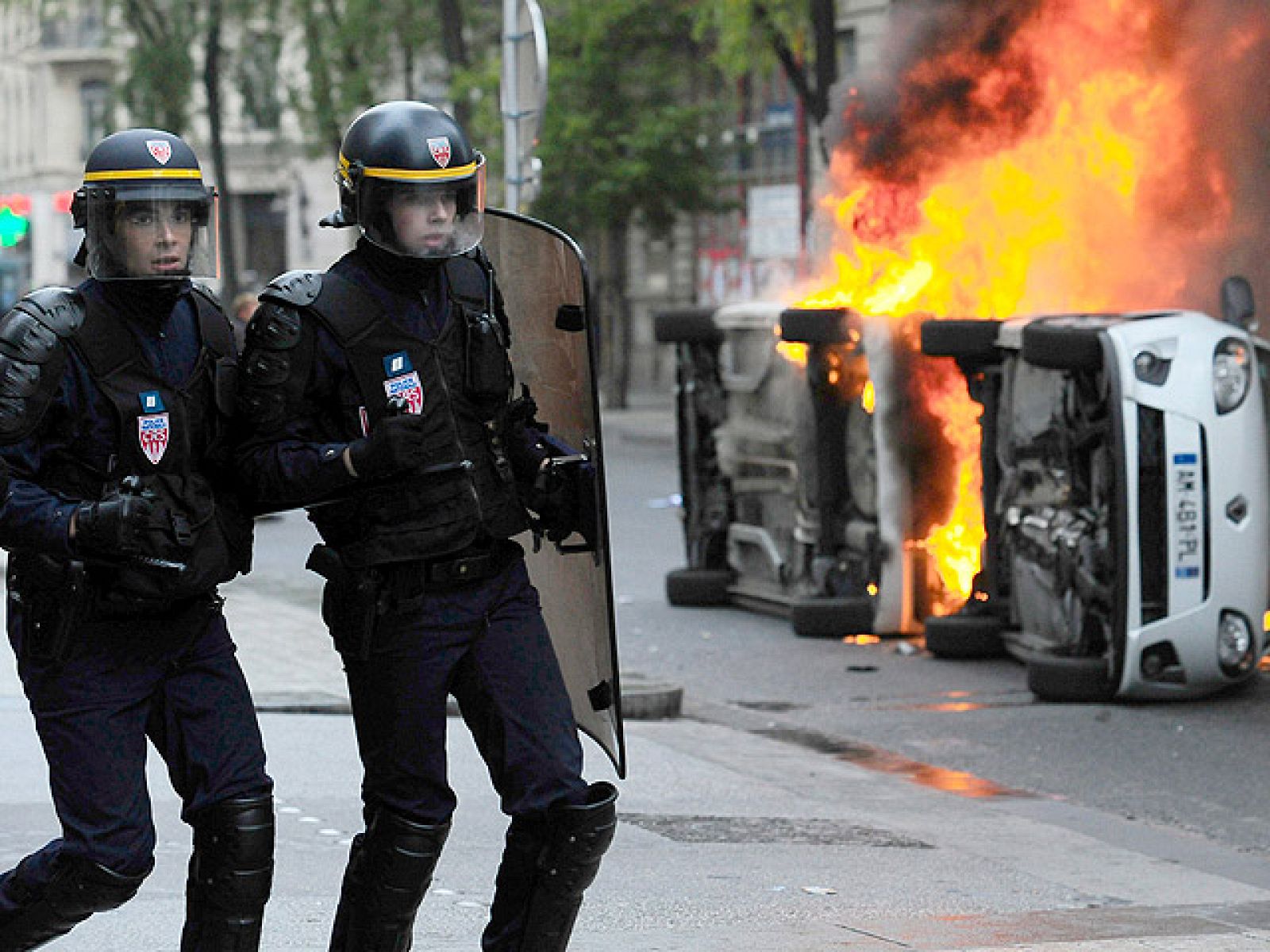 Medio millón de personas salen a la calle en Francia, con los estudiantes a la cabeza