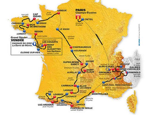  - Un Tour 2011 con más montaña