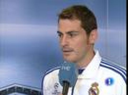 Casillas piensa en vencer al Milán