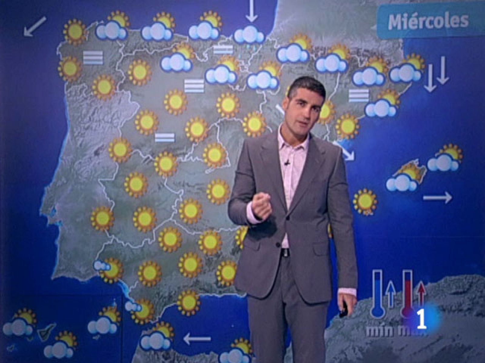 El Tiempo - Nuboso en el extremo norte peninsular y despejado en el resto - 19/10/10 - El tiempo | Ver