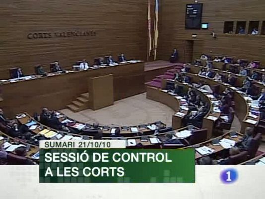 L'informatiu - Comunitat Valenciana - L'Informatiu (21/10/10)