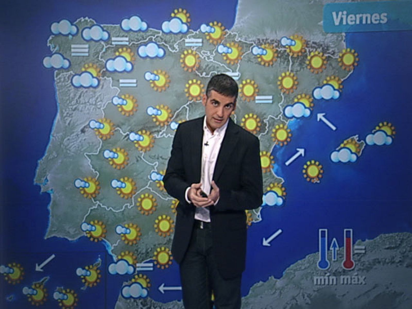 El Tiempo - Lluvias débiles en la mitad norte de la Península - 21/10/10 - El tiempo | Ver
