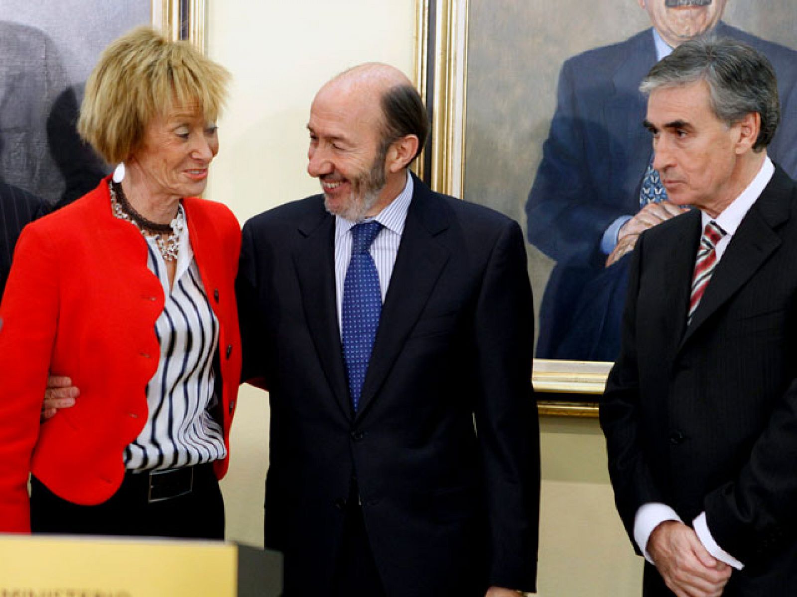 Toma de posesión de Alfredo Pérez Rubalcaba y de Ramón Jáuregui | Ver