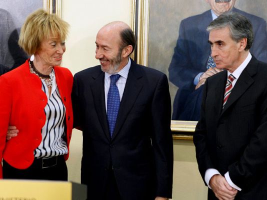 Rubalcaba y Jáuregui toman posesión